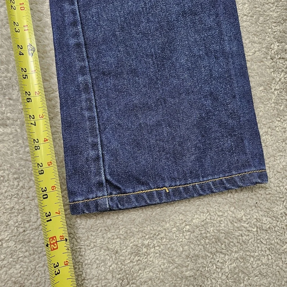 VTG Levi's 517 Boot Cut Jeans Mens 31x32 Indigo Blue‎ Denim Dark Wash 2003 Y2K